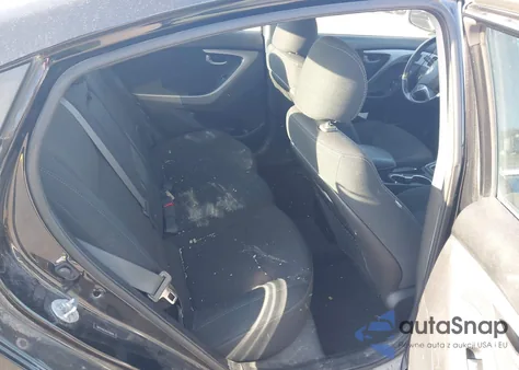 2016 Hyundai Elantra Value Edition из США, поврежденный, VIN 5NPDH4AEXGH740020